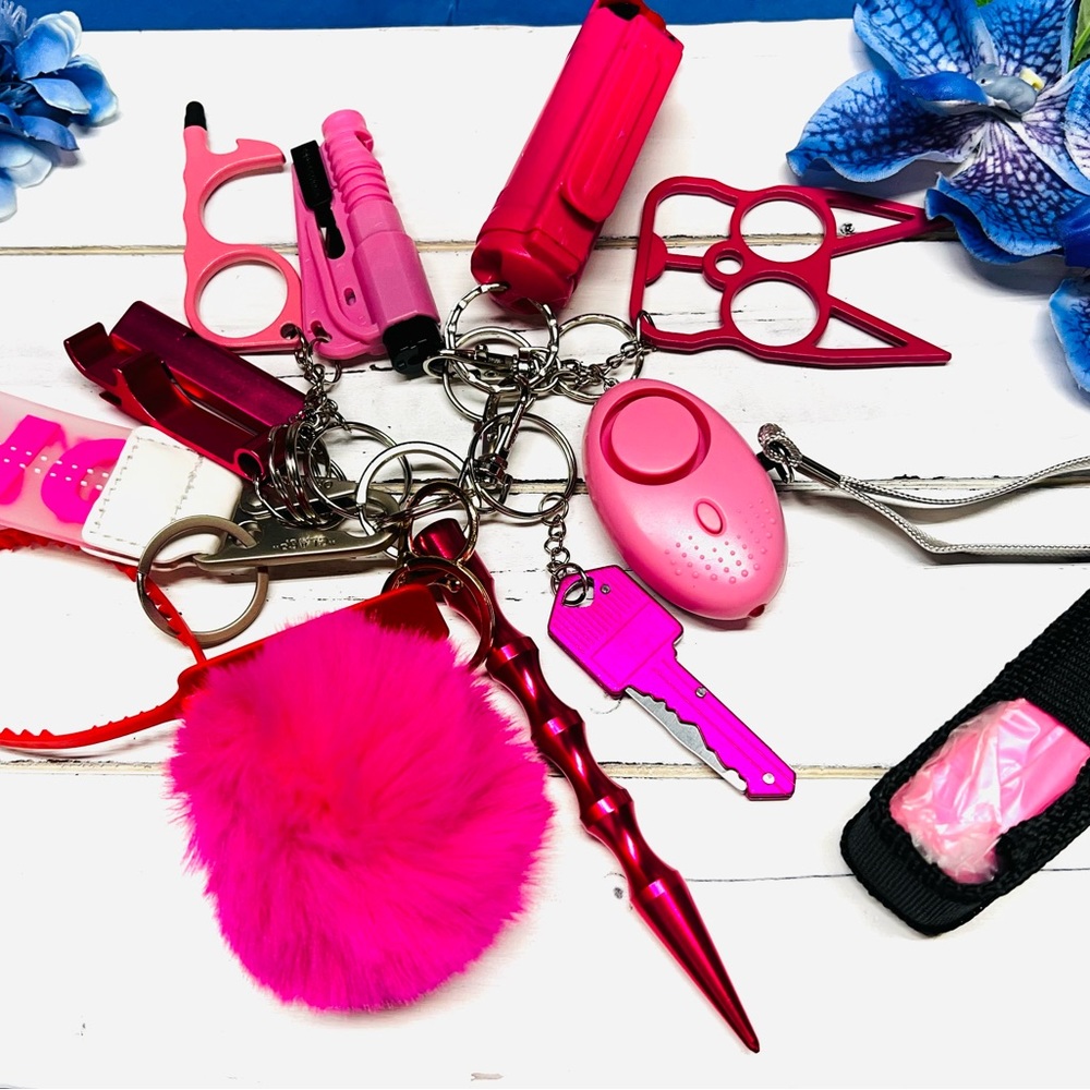 Off White Keychain self defense